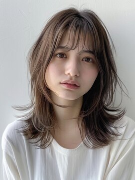 レヴ 草加店(LEV.) イメチェン　外ハネ　ボブ　美髪　ワイドバング　ブルーブラック