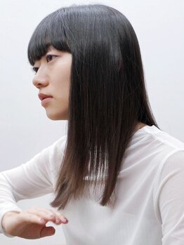 ヴィサージュクオン(VISAGE Quon)の写真/【月島駅1分】見た目年齢に差が出る髪のツヤ。オーダーメイドトリートメント【Aujua】でいつまでも美しく♪