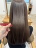 【髪質改善ストレート】カット&ストレートパーマ(縮毛矯正)￥25300→￥18700