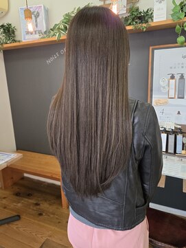 ヘアーワークスタジオ ノイズ(noize) 柔らかグレージュカラー