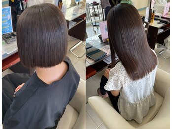 ウィーブリスタ(Weve Rista)の写真/<お悩み解消>こだわりの縮毛矯正で毛先まで柔らかなナチュラルストレートに◎[富里/成田/成田駅/学割U24]*