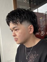 エルエー バーバーショップ 草津店(L.A BARBERSHOP)&nbsp;店長【橋本】マレットヘア
