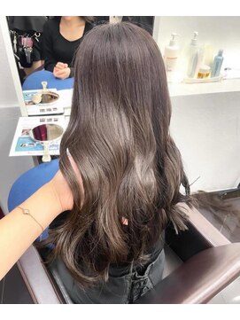 ミシェリー 新宿店(misherry) 似合わせ小顔こなれフェミニンロングレイヤーアッシュブラウン