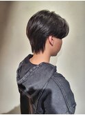 【Newton×白鳥】センターパートウルフ