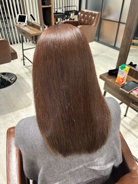 ソリス(Solis) ナチュラルブラウン×髪質改善トリートメント