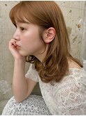 ワンカール レイヤー ミディアムレイヤー 前髪 顔まわり