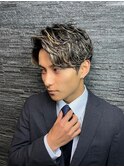 ビジネスショートスタイル/メッシュ/銀座/有楽町/床屋/barber