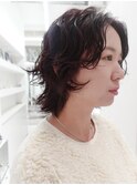 くせ毛/ウルフカット