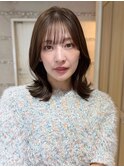☆大人可愛い切りっぱなしボブ ミディアムボブ 新宿