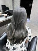 グレージュ/レイヤーカット/髪質改善トリートメント