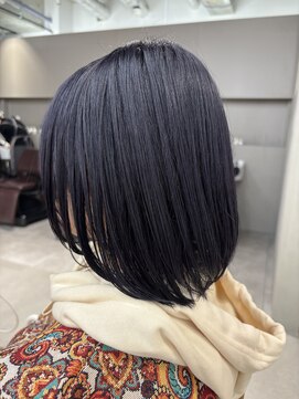 モリオフロムロンドン 大宮店(morio from London) 暗め、深め、ダークバイオレットカラー 「村田」