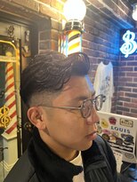 バレス 田町(BALES)&nbsp;七三パーマスタイル