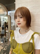 ロンドフルール 大宮東口(Lond fleur)&nbsp;ミニウルフレイヤーカット顔周りカット前髪カット韓国ボブ/大宮