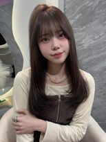 ラビス 池袋(Lovis)&nbsp;《鳥越》黒髪/オリーブグレー/小顔ヘア/ココアベージュ