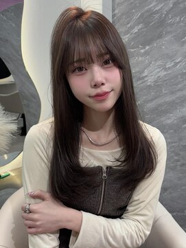 ラビス 池袋(Lovis) 《鳥越》黒髪/オリーブグレー/小顔ヘア/ココアベージュ