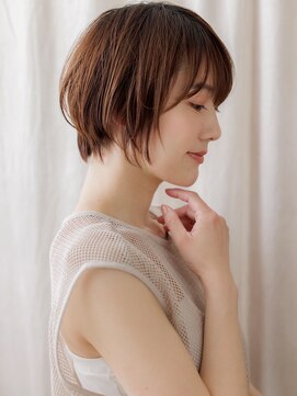 カバーヘア ブリス 大宮西口(COVER HAIR bliss) クールフェミニン前下がりレイヤーショートTd2大宮20代30代40代