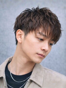 メンズ ルシードスタイル アウラ 松戸市五香(LUCIDO STYLE Aura) 前髪ありマッシュショート爽やか流行20代30代40代