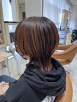ヘアースペースブルーム リアン 岡町店(HAIR SPACE BLOOM Lien) 岡町/レディースウルフカット