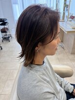 アッシュ 仙川店(Ash)&nbsp;30代40代50代大人可愛いシャギーショートウルフカットレイヤー