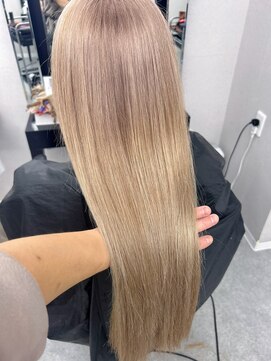 ベルグローアルファ(BELLE GROW ALPHA) ミルクティーベージュシールエクステロング