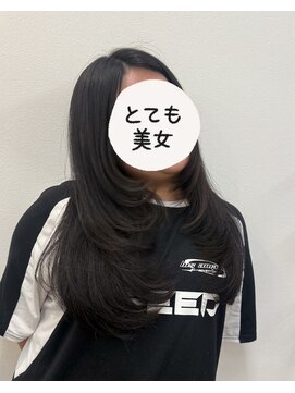 リアン 横須賀中央店(Lien) レイヤーカット ロングヘア 髪質改善