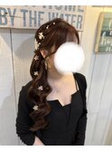 サイドポニーテール