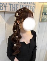 ルナクレセント (Luna crescent)&nbsp;サイドポニーテール