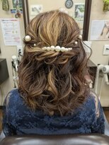 綾音堂&nbsp;ゆるふわハーフアップ