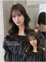 ヘアーサロン リアン 鴻巣店(hair salon Rien) 大人かわいい韓国風くびれレイヤー×艶ブラウン/鴻巣
