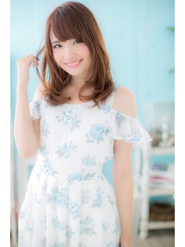 ミック 日暮里店(miq) ほんのりカールでレディな色気★ミディ