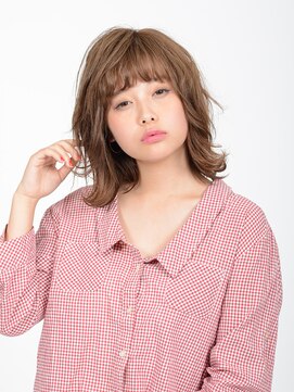 アース 上野店(HAIR&MAKE EARTH) 外国人風☆ふわくしゅミディ【EARTH　上野】