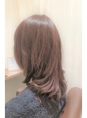 ツヤ髪☆ショコラピンクカラー