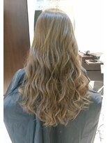 アミーバイオアシス(Amie by oasis)&nbsp;ラベンダーグレージュ×スパイラル巻き