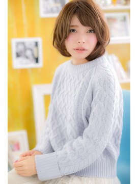 ミック ヘアアンドビューティー 大山店(miq  Hair&Beauty) アンニュイカールで♪イノセントロブ