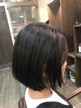 ケアルタイム(Curel time) オイル抜き矯正で自然なボブスタイル