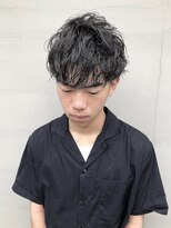 ヘアー アイス ルーチェ(HAIR ICI LUCE) 無造作パーマ スパイラルパーマ 黒髪パーマ 刈り上げ
