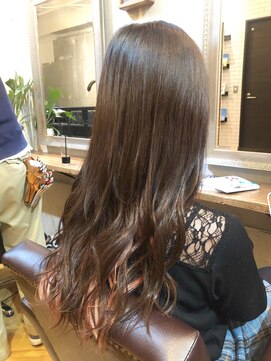 ラグシス ザ ヴィンテージ(LUXIS THE VINTAGE) 【シールエクステ】インナーカラー×ピンクブラウン