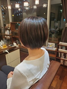 コティエ(cottie) 【お客様フォト】軽くて柔らかい雰囲気のショートレイヤーボブ