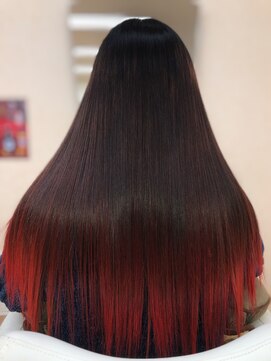 ヘアスタジオ ルピナス(Hair studio lupinus) カラークセストパースーパーロング