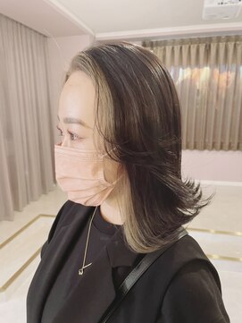 シェリ(che'rie) フェイスフレーミング☆ミルクティカラー