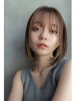 ブエナビスタ(BUENA VISTA)&nbsp;【BUENAVISTA】大人かわいい前髪ボブ/インナーカラー/イルミナ