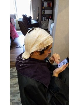 カーム ホーム ヘアー(calm home hair) オーダーメイドブリーチ