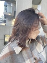 リバレッジ 広尾(Leverage)&nbsp;【広尾、恵比寿】担当：東田　ミディアムレイヤーヘア