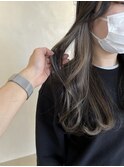 ○シナモンベージュのイヤリングカラー○