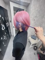 ピンクカラー/ラベンダーカラー/渋谷/渋谷駅