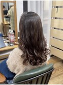 32mmコテ巻き風パーマ