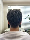 サイドパート・ツーブロック