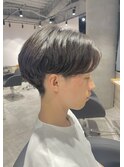 【カット+パーマ】爽やかセンターパート/新出奈津樹