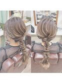 結婚式や2次会におすすめヘアアレンジ