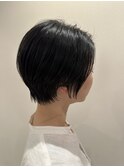 大人可愛いショートボブ